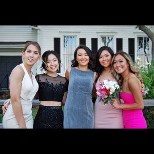 Two-piece Mac Duggal Designer Prom Gown